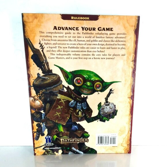 Pathfinder Core Rulebook Second Edition by Jason Bulmahn (2019, Hardcover) - Picture 2 of 5